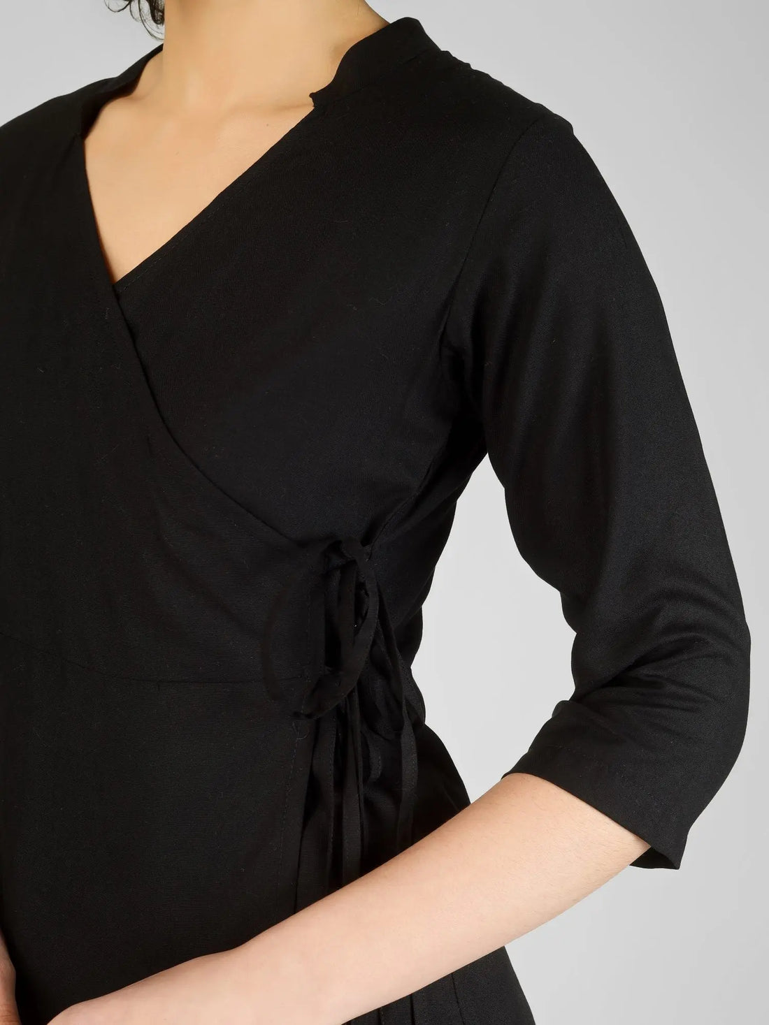 Elegant Black Rayon Kurtis My Store