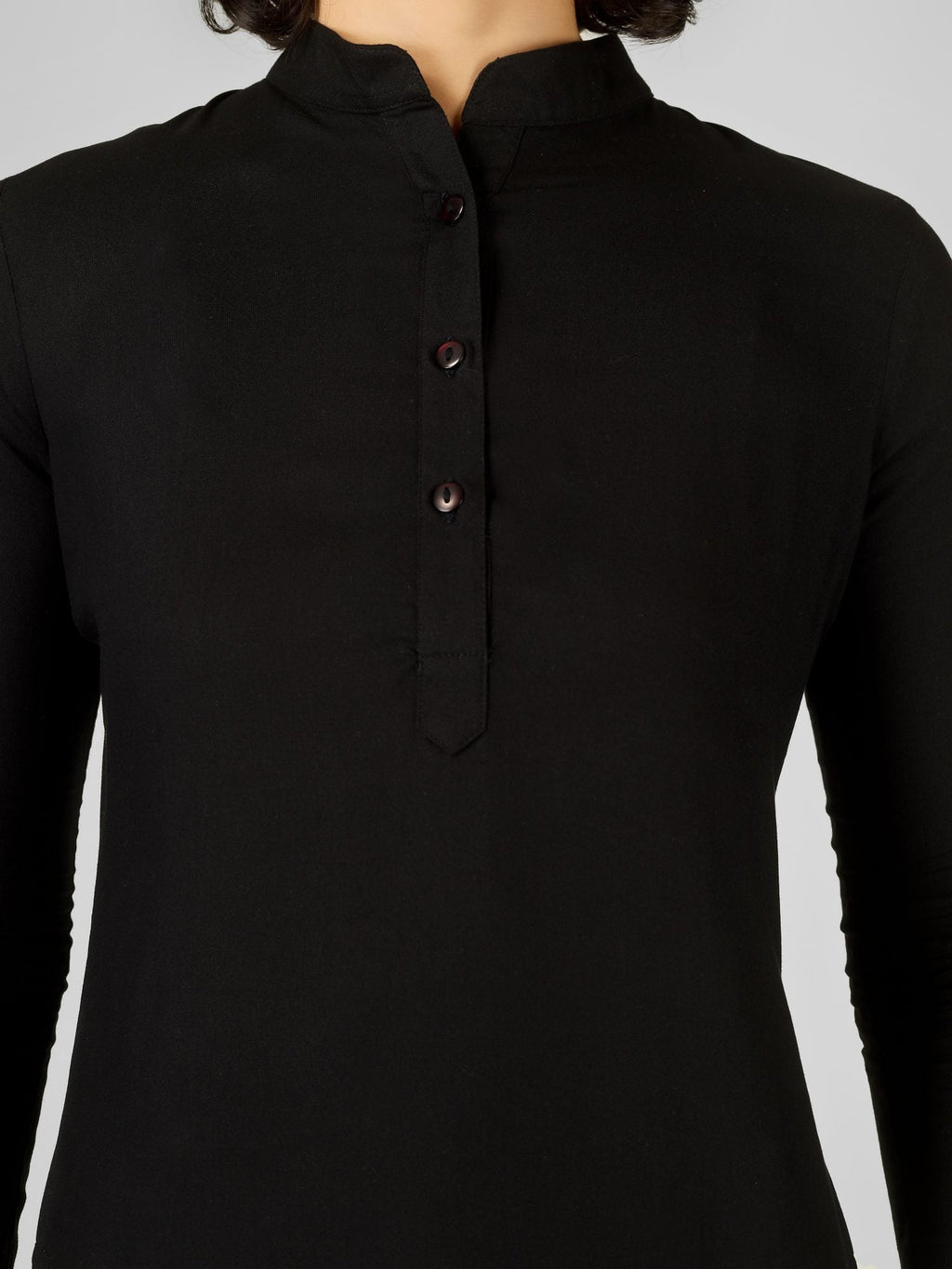 Premium Black Rayon Kurtis My Store