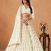 Graceful Cream Art Silk Traditional Lehenga Choli – 60546-2051