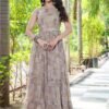 Gleaming Brown Georgette Sleeveless Kurti – 60615-16-CHIKU Gleaming Brown Georgette Sleeveless Kurti – 60615-16-CHIKU
