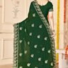 Classy Green Moss Silk Traditional Saree – 60652-8483