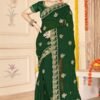 Classy Green Moss Silk Traditional Saree – 60652-8483