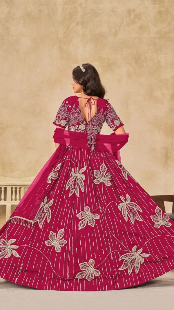 Fabulous Red Art Silk Classic Lehenga Choli – 60661-2064