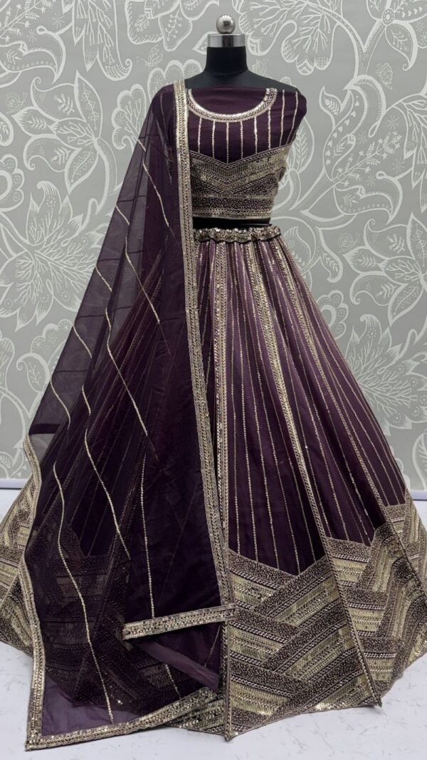 Graceful Purple Bridal Net Traditional Lehenga Choli – 60556-2902-A Graceful Purple Bridal Net Traditional Lehenga Choli – 60556-2902-A