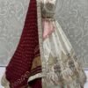 Radiant Cream Slub Silk Traditional Lehenga Choli – 60556-2906-A