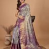Refined Multi-Color Silk Weaving Saree – 61234-1207