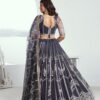 Elegant Black Cotton Designer Lehenga Choli – 61312-7003