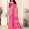 Gleaming Multi-Color Chiffon Classic Saree – 61319-50602-C