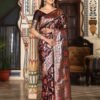 Refined Wine Banasari Silk Weaving Saree – 61342-3002 Refined Wine Banasari Silk Weaving Saree – 61342-3002