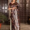 Bold Wine Banasari Silk Weaving Saree – 61342-3004 Bold Wine Banasari Silk Weaving Saree – 61342-3004