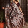 Bold Wine Banasari Silk Weaving Saree – 61342-3004 Bold Wine Banasari Silk Weaving Saree – 61342-3004