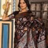 Trendy Wine Banasari Silk Weaving Saree – 61342-3005 Trendy Wine Banasari Silk Weaving Saree – 61342-3005