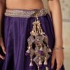 Confident Purple Silk Classic Lehenga Choli – 61376-2102Purple