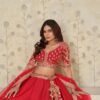 Timeless Red Silk Classic Lehenga Choli – 61376-2102Red