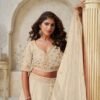 Chic Cream Silk Classic Lehenga Choli – 61376-2144Cream