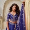 Vibrant Purple Silk Classic Lehenga Choli – 61376-2144Purple