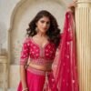 Sophisticated Pink Silk Classic Lehenga Choli – 61376-2144Rani