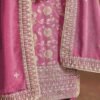 Modern Pink Dola Silk Straight Salwar Kameez – 56292-212-A