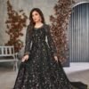 Lively Black Net Anarkali Salwar Kameez – 57746-371 Lively Black Net Anarkali Salwar Kameez – 57746-371