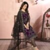 Flawless Purple Net Straight Salwar Kameez – 59048-82