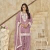 Luxe Lilac Chanderi Traditional Salwar Kameez – 59073-224-A