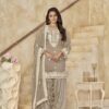 Enchanting Grey Chanderi Traditional Salwar Kameez – 59073-224-B