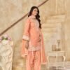 Charming Peach Chanderi Traditional Salwar Kameez – 59073-224-D