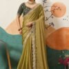 Gorgeous Olive Green Banglori Silk Traditional Saree – 61402-14003 Gorgeous Olive Green Banglori Silk Traditional Saree – 61402-14003
