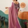 Playful Purple Banglori Silk Traditional Saree – 61402-14006
