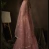 Polished Pink Soft Net Palazzo Salwar Kameez – AD-NS1-4201