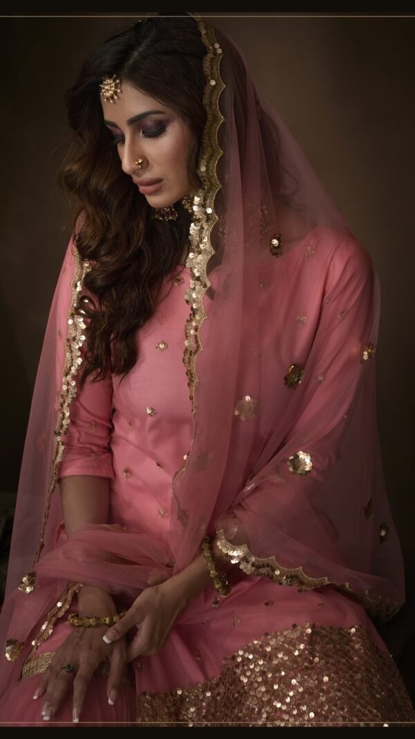 Ravishing Pink Soft Net Palazzo Salwar Kameez – AD-NS1-4203