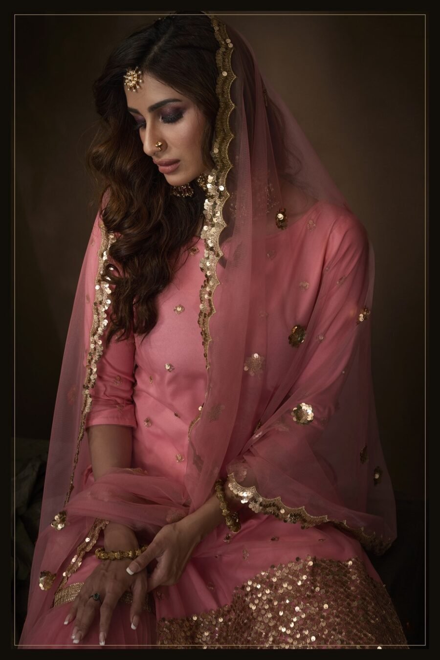 Ravishing Pink Soft Net Palazzo Salwar Kameez – AD-NS1-4203
