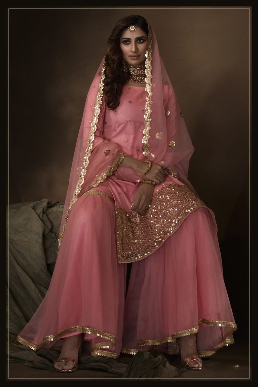 Ravishing Pink Soft Net Palazzo Salwar Kameez – AD-NS1-4203
