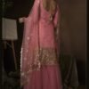 Ravishing Pink Soft Net Palazzo Salwar Kameez – AD-NS1-4203