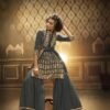 Alluring Grey Soft Net Palazzo Salwar Kameez – AD-NS2-4905