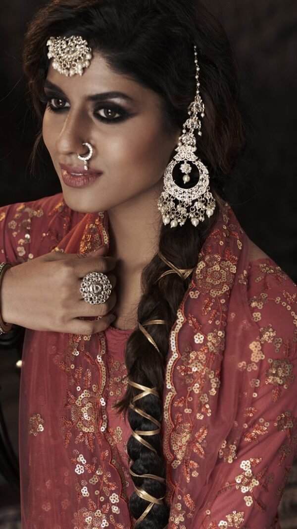 Glamorous Orange Soft Net Palazzo Salwar Kameez – AD-NS4-14002