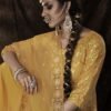 Gleaming Mustard Soft Net Palazzo Salwar Kameez – AD-NS4-14007
