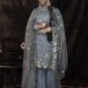 Captivating Grey Soft Net Palazzo Salwar Kameez – AD-NS4-14008