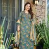Stunning Teal Blue Muslin Straight Salwar Kameez – 62519-14005