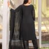 Radiant Black Georgette Straight Salwar Kameez – 62525-723