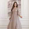 Magnetic Grey Vichitra Silk Straight Salwar Kameez – 62558-5130-A